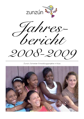 Zunzún Jahresbericht 2008-2009 Cover