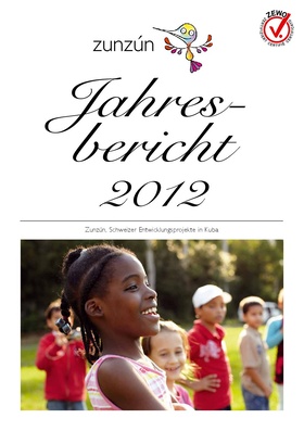 Zunzún Jahresbericht 2012 Cover