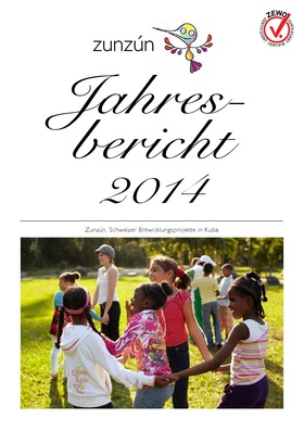 Zunzún Jahresbericht 2014 Cover