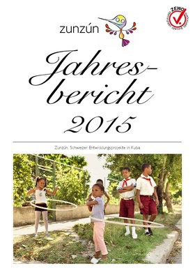 Zunzún Jahresbericht 2015 Cover