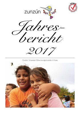 Zunzún Jahresbericht 2017 Cover