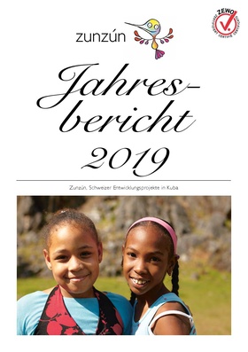 Zunzún Jahresbericht 2019 Cover