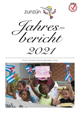 Zunzún Jahresbericht 2021 Cover